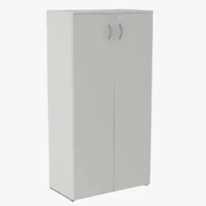 Armário alto com 02 Portas Fechado light 15mm cinza/cinza  1,59×0,42×0,75m