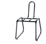 Base Fixa Secretaria Trapezio C/L Preta mart