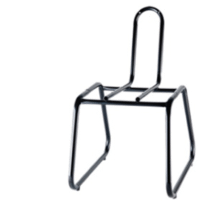 Base Fixa Secretaria Trapezio C/L Preta mart