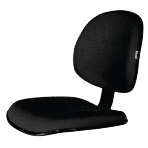 Assento E Encosto Exeuctivo Lisa S/Mola C/Capa Preto