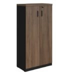 Armário Alto Fechado com 02 Portas – 1,62×0,80×0,46 malaga/preto 40mm