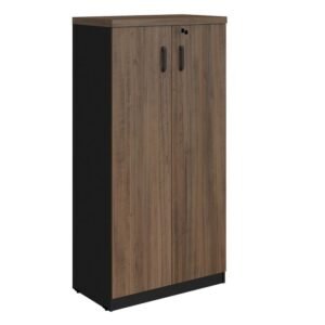 Armário Alto Fechado com 02 Portas – 1,62×0,80×0,46 malaga/preto 40mm