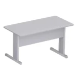 Mesa Escritório light 15mm cinza/cinza 1,50×0,60x0,74