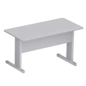 Mesa Escritório light 15mm cinza/cinza 1,50×0,60x0,74