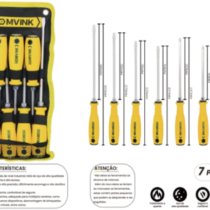 Kit Chaves (ferramentas) 7 Peças