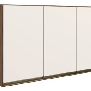 Aéreo KALI 1200 X 680 X 314 - CARVALHO TOK/OFF WHITE CETIM 3 PT FECH