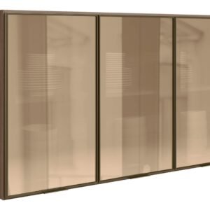 Aéreo KALI 1200 X 680 X 314 - CARVALHO TOK 3 PT VD REF INOX