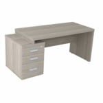 Mesa Pedestal Reta(03 Gav.) – 1,73X0,70X0,75 biancato 40mm