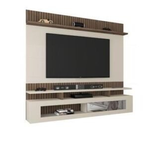 Painel Para Tv Atualle Santiago Mocaccino/Off White