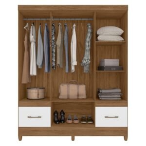 Guarda Roupa Ms912 Nat / Bra