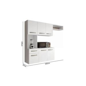 Cozinha Belíssima Branco - Fiorello