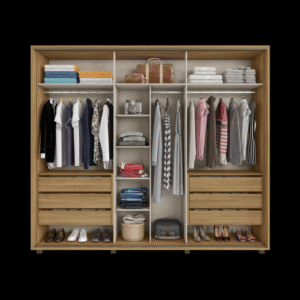 Guarda Roupas Supremo 3 Portas E 6 Gavetas