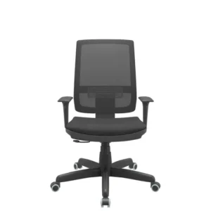 Cadeira Brizza Presidente Backsistem Preta