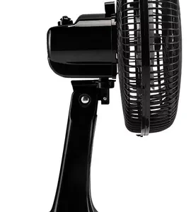 Ventilador Mesa Ou Parede Turbo Preto Premium Silencioso 6 Pás 30Cm - Ventisol