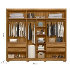 GUARDA ROUPA ARAGUAIA FREIJO