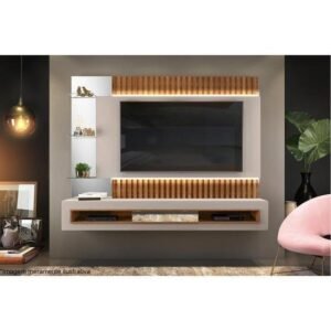 Painel Retti Off White/Marroquim