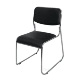 Cadeira Dakar Preto Cromo Pel-1114