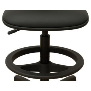 Cadeira Caixa Secretária  PlaxMetal– Cor Preta